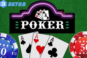 BET88 hướng dẫn chơi Poker BET88 – Luật chơi Poker chuẩn đét